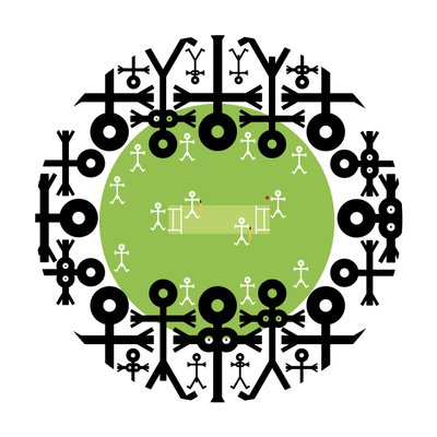 Crowd Icon Cricket, 2006 by Thisisnotme Thisisnotme